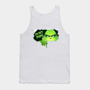 Grinch Design Tank Top